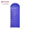 Saco de dormir para camping de plumón de ganso tri-polar