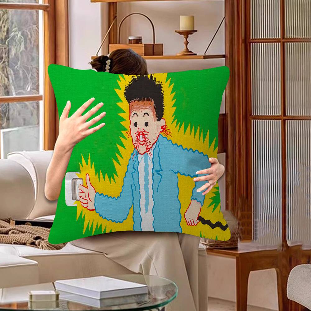 Abstract Funny Joan Cornella Cushion Cover Inches Farmhouse Decor Home Throw Pillow Covers For Couch Decorations