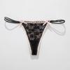 Lace Bow Panties Low Waist Panties Daily Wear Home Wear Solid All Seasons Breathable Casual Medium Elasticity