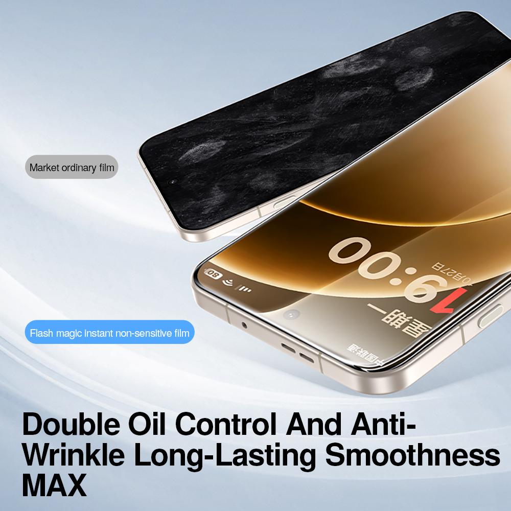 SmartDevil Dust-free Cabin Tempered Glass Film for OnePlus 15 Ace 6 HD Screen Protector for OnePlus Ace 5 Pro Anti-fingerprint 2