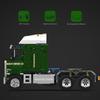 Mould King 13202 Technical Car Toys The RC Motorized K100 Tractor Truck Building Block Engineering Truck Set Kids Christmas Gift
