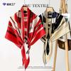 2025 Spring New High-end Herringbone Triangle Scarf Handmade Curled Silk Scarf Shawl Women's Scarf Customization