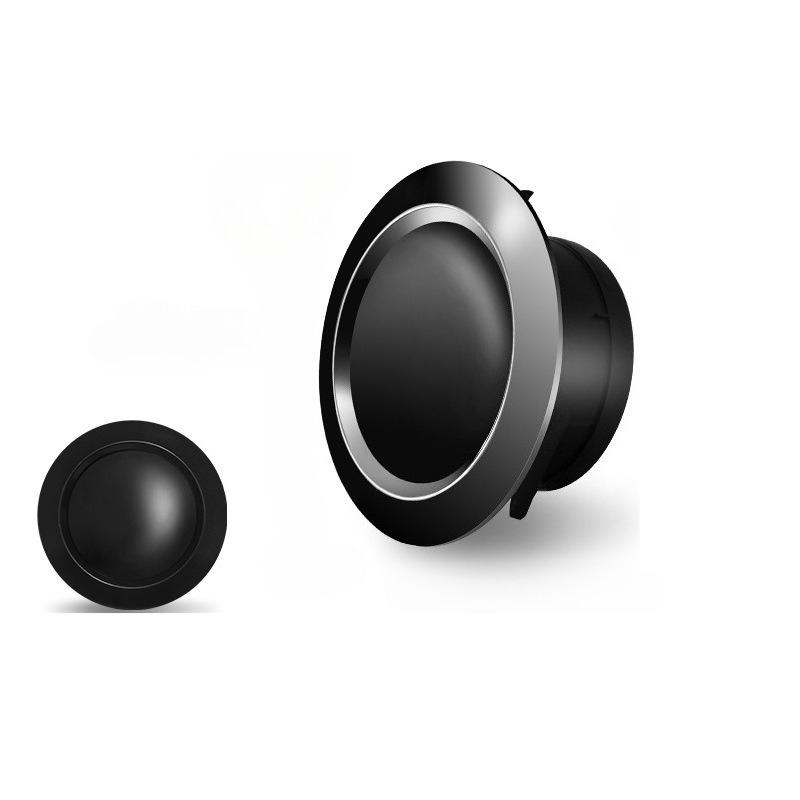 Grelha Redonda Rotativa Ajustável de ABS para Ventilação de Ar 75/100mm Ventilação de Exaustão Difusor Tampa de Ventilação de Teto Para Cozinha Banheiro