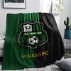 Football Club Sassuolo, Coperta in Flanella con Fantasia, Alta qualità, Confortevole per Tutte le Stagioni, Arredamento per la Casa, Calore e Comfort, Perfetta per Regali.