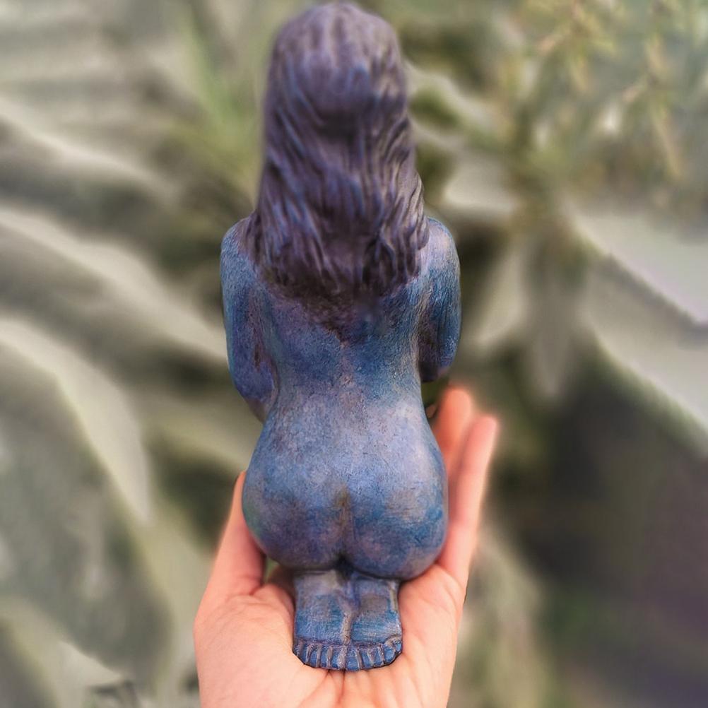 Self Love Shaping Spirit Goddess Statue Resin Sculpture Figurine Living Room Office Decor Ornaments