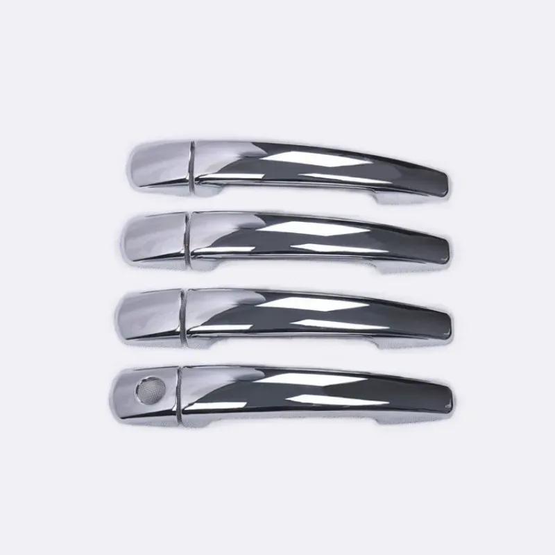 For Citroen Jumpy Dispatch 2007-2015 Chrome Carbon Fiber Car Door Handles Cover Trim Styling Stickers Auto Accessories