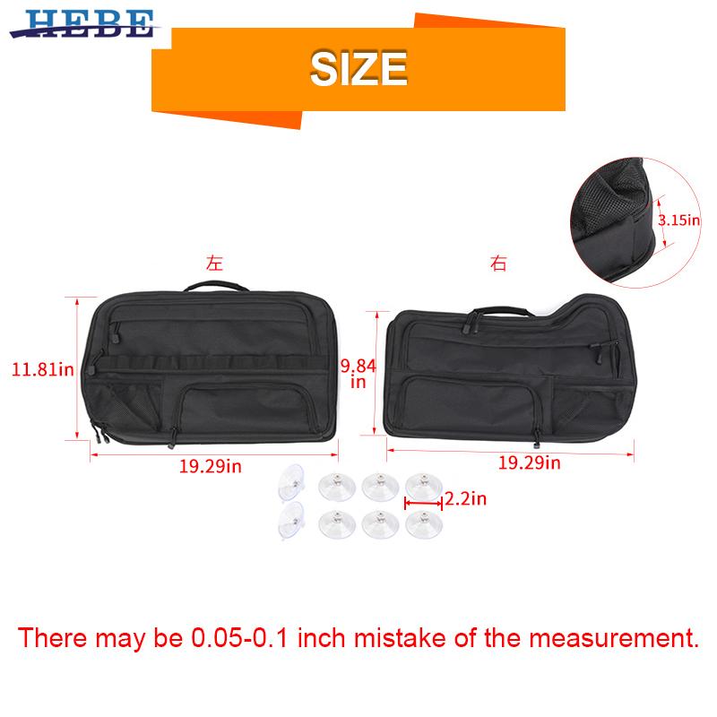 HEBE Oxford Cloth Tailgate Storage Bag Fit for GWM Tank 300 2021 2022 2023 2024 2025 Accessories