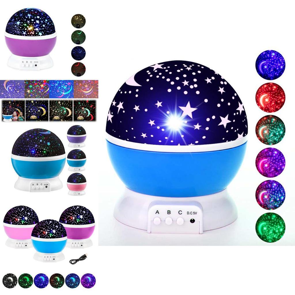 Starry Night Light Projector Create A Celestial Atmosphere In Your Room