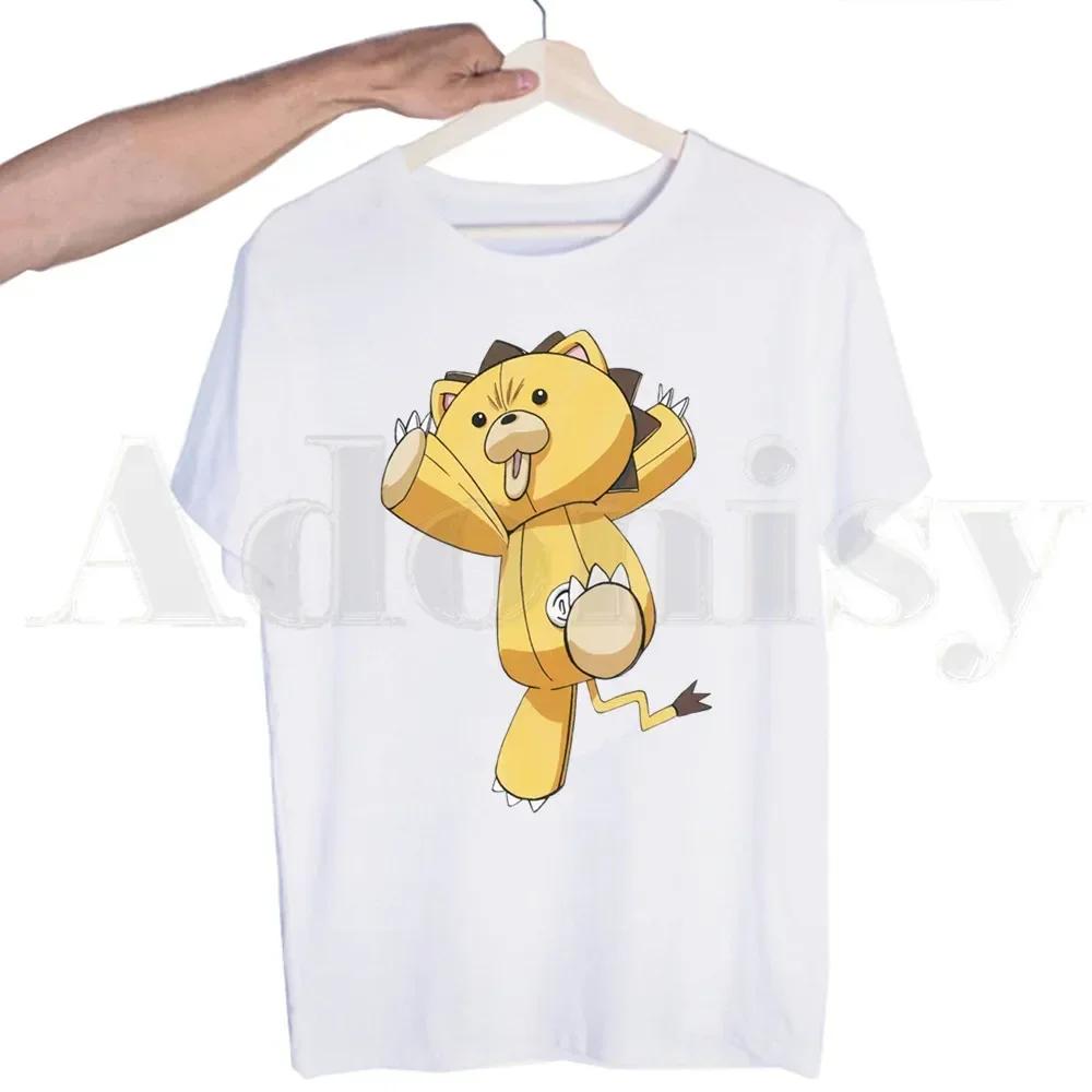 Bleach Anime Kurosaki ichigo Zaraki Kenpachi Tshirts Men Fashion Summer T-shirts Tshirt Top Tees Streetwear Harajuku Funny