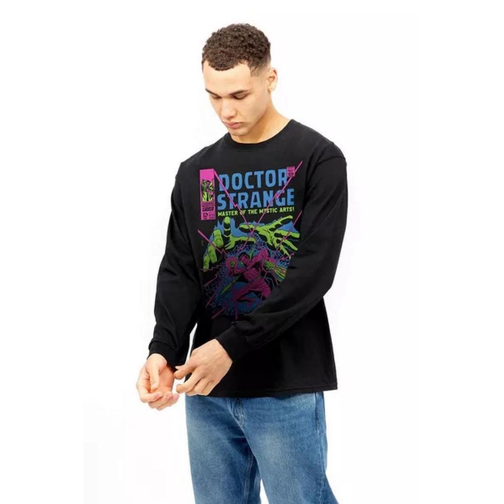 Doctor Strange Mens Master Of The Mystic Arts Long-Sleeved T-Shirt