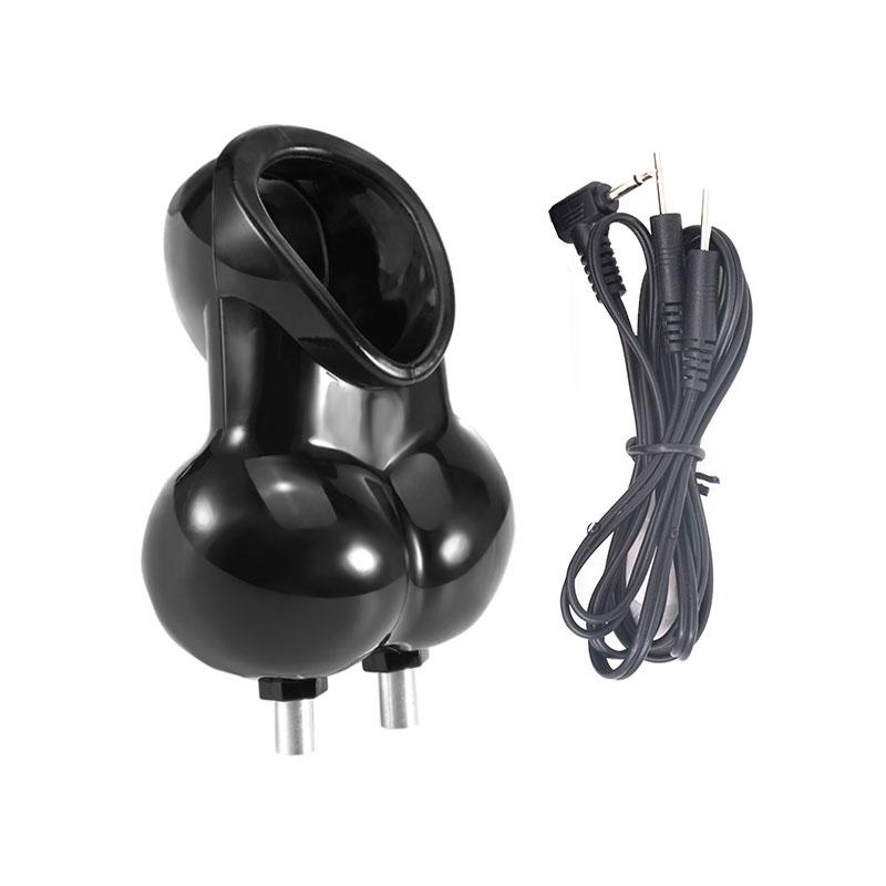 Penis Electric Stimulation Scrotum Electro Chastity Cage Cock Rings  Toys Electroshock Cockring Glans Stimulator Estim Sex