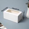 30pcs Mini Gift Boxes Paper Treat Boxes with Window Folden Gift Wrap Box Rectangle Party Favors Boxes Gift Packaging Box Packaging Box for Gift Giving