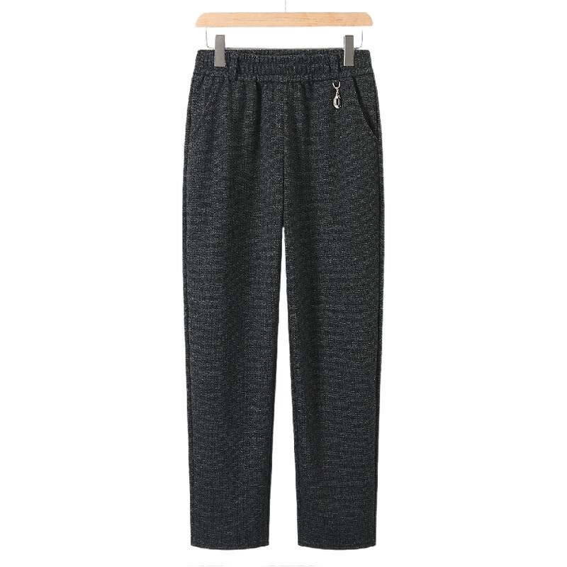 Women's Plus Size High-Waist Straight-Leg Casual Pants