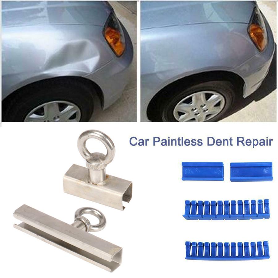 6 Pcs Car Portable Universal Slide Hammer Tool Puller Dent Removal Repair Kit