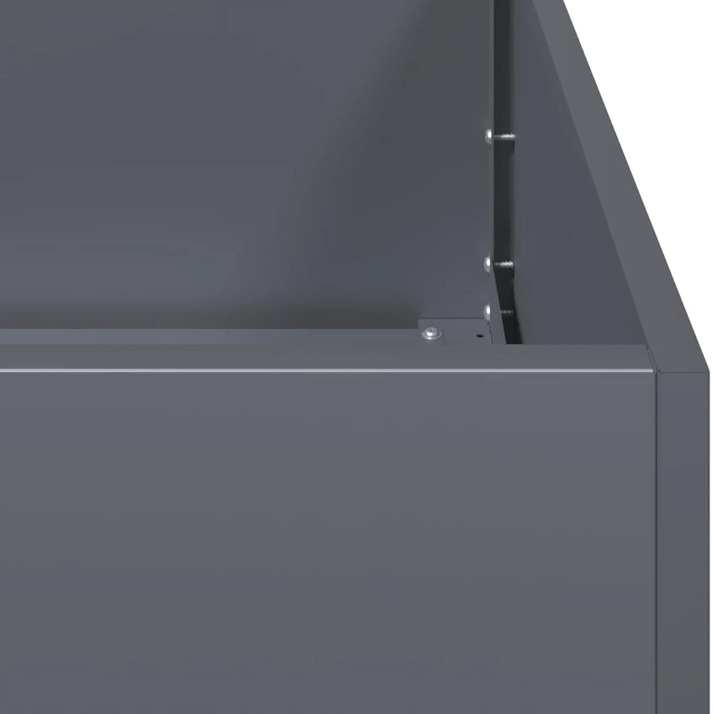 Anthracite Pot 40X80X40 Cm Cold Rolled Steel
