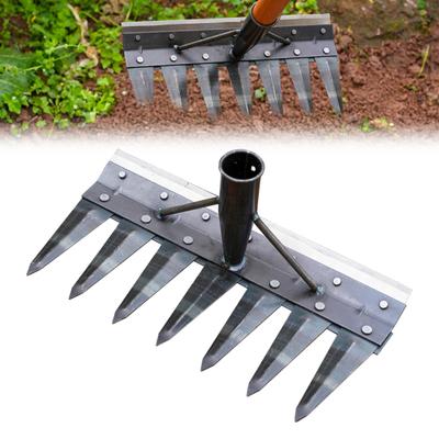 Gartenarbeit Weeder Puller Rake Heavy Duty Stahl Outdoor Garten Rasen Bauernhof Boden