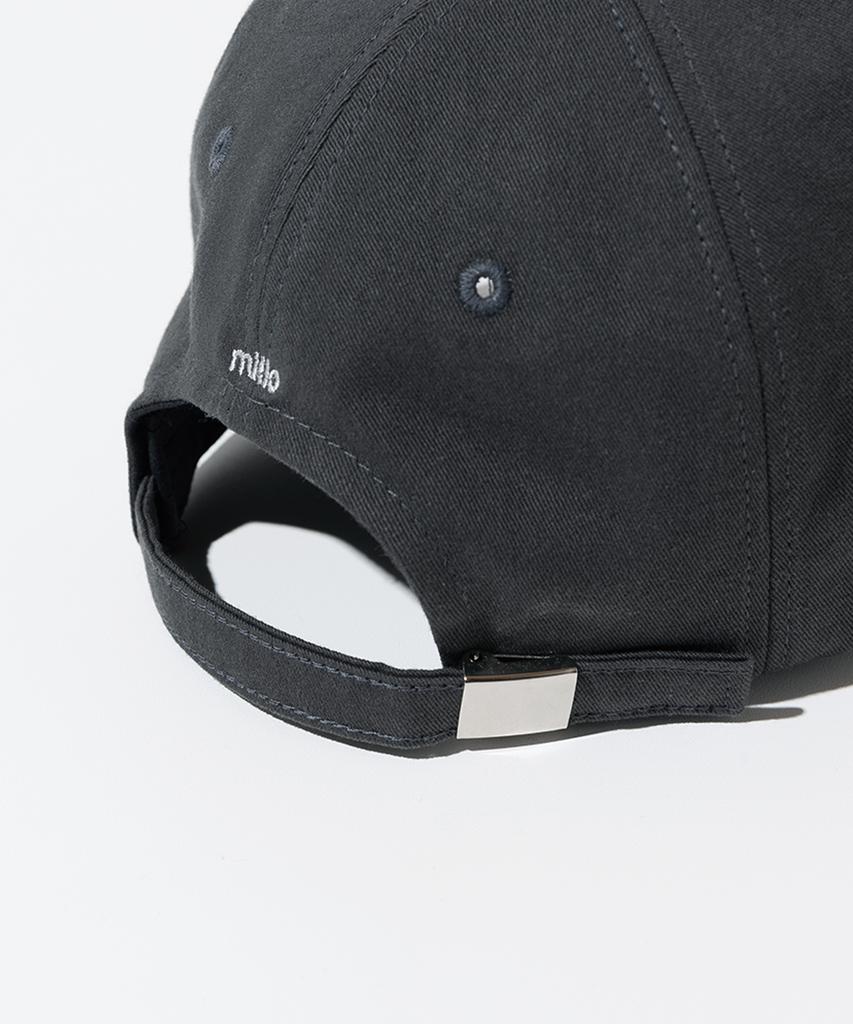MILLO ARCHIVE Holiday Signature Ball Cap [Charcoal]