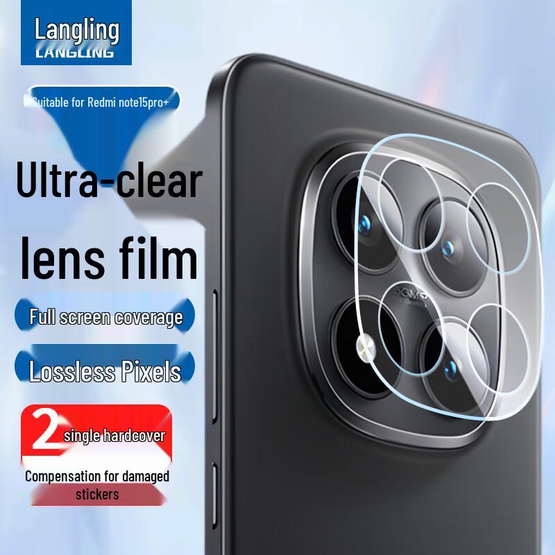 Hartowane Szkło Langling do Ochrony Ekranu i Obiektywu Telefonów Redmi/Xiaomi