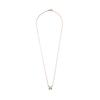 Hermes Mini Pop H Necklace Pendant Bubble Green Women Necklace Rose-Gold H147992FO17