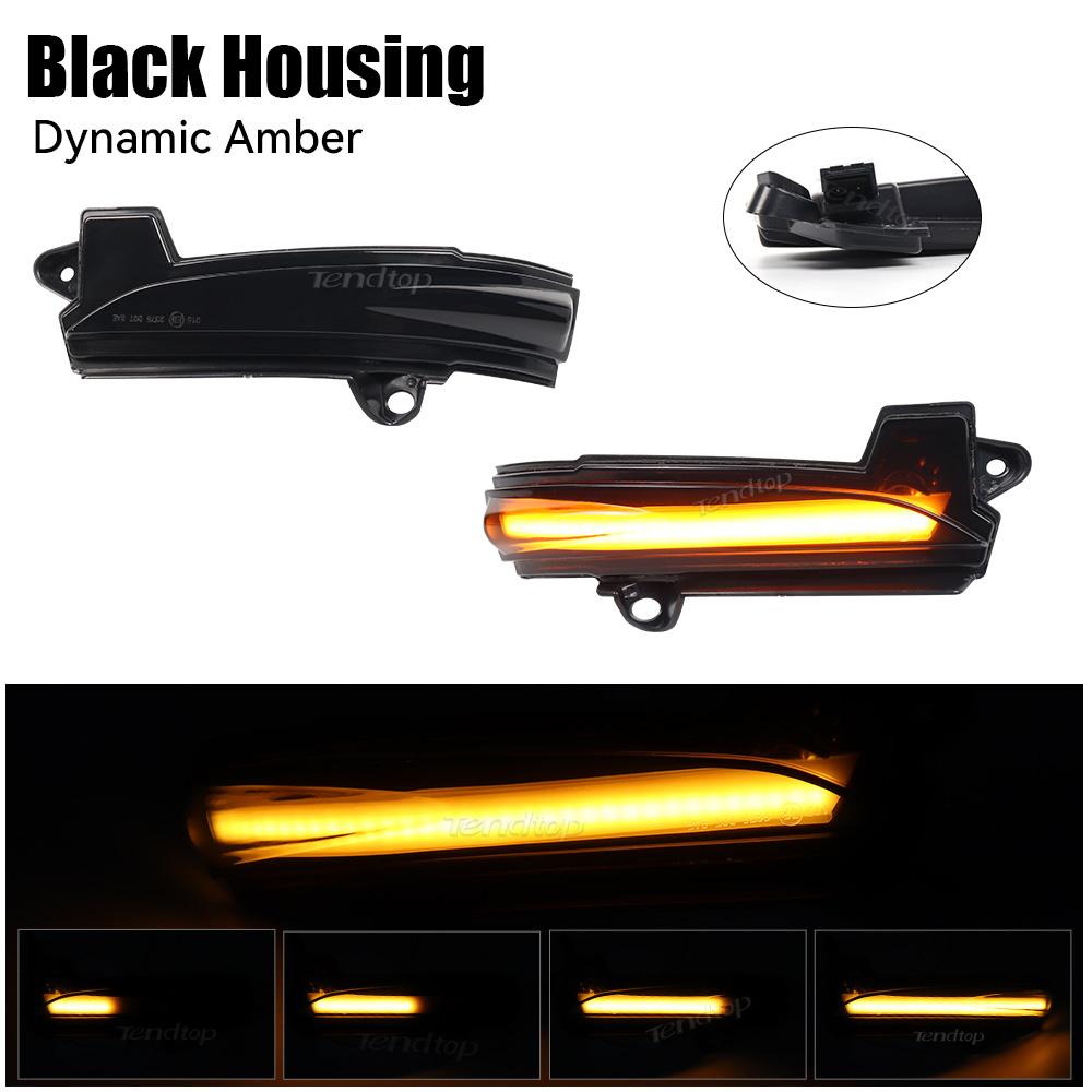 For Ford Fusion Mondeo USA Version 2013-2020 LED Dynamic Turn Signal Light Side Mirror Sequential Lamp Blinker Indicator