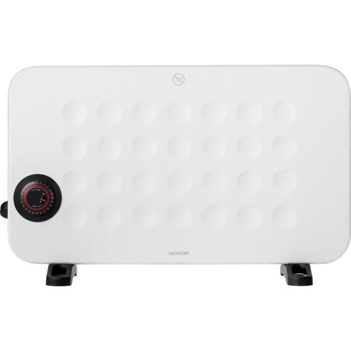 Radiateur - SENCOR - SCF 2100WH - 2000 W - 3 niveaux - Minuterie - Blanc