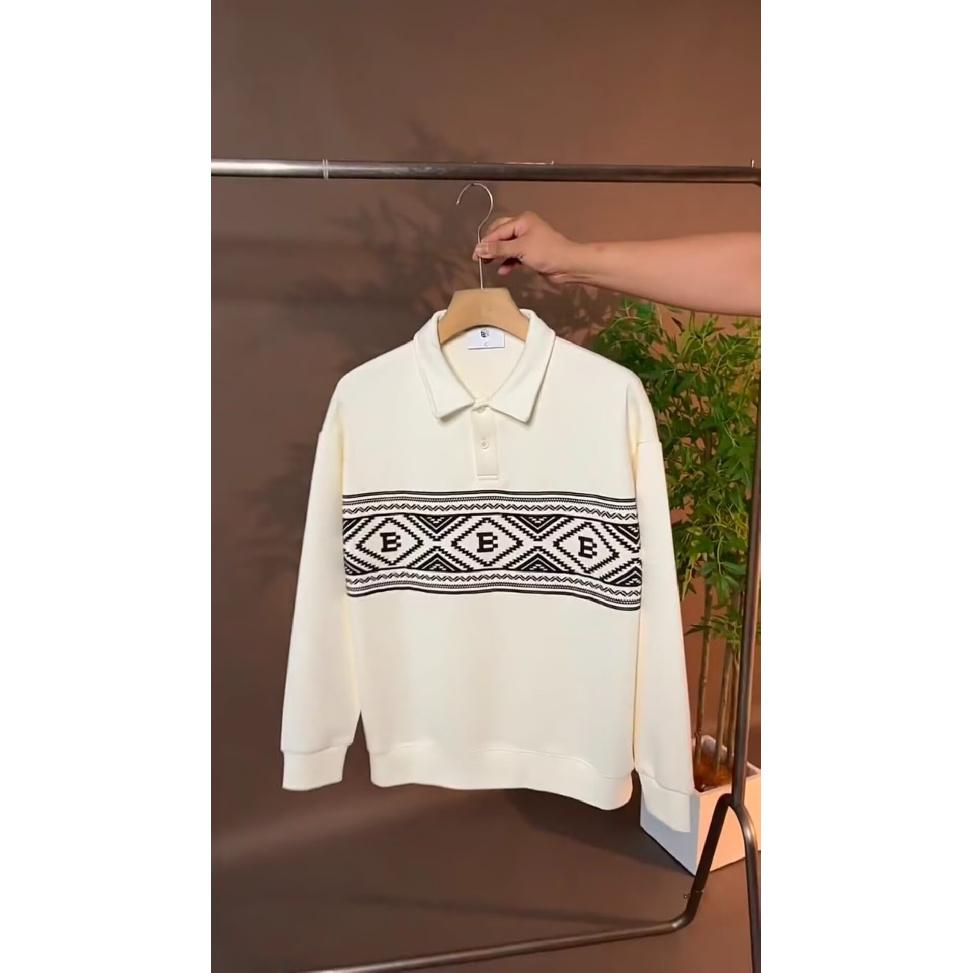 

Весна 2024 мужской свитер пэчворк разных цветов приятная для кожи ткань модный универсальный топ повседневная рубашка с длинными рукавами 3XL белый