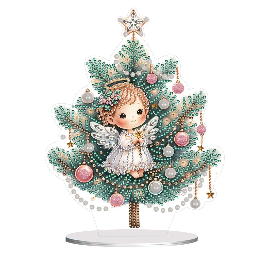 

Acrylic Diamond Painting Tabletop Ornaments Kit Diamond Painting Desktop Ornaments Kit 5D DIY Diamond Art Tabletop Decorations