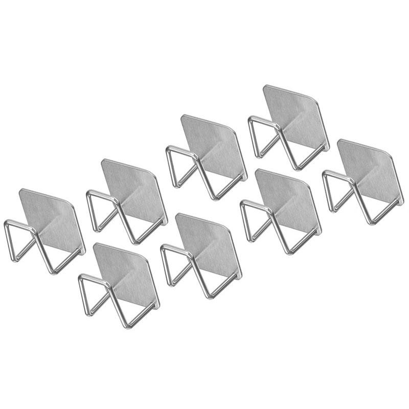 Neperforované nástěnné kuchyňské police, regály na prkénka, regály na poklice hrnců, háčky, regály na odtok dřezu, kuchyňské náčiní