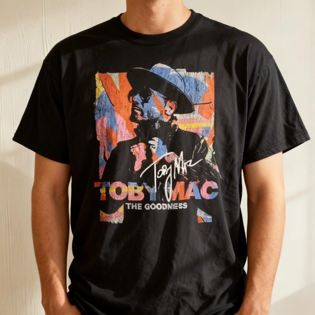 Toby Mac Tour The Goodness Cotton Gift For Fan T Shirt Full Size S-5XL Unisex T-Shirt S