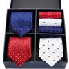 Men'S Formal Tie Bow Tie Pocket Towel 7-Piece Suit High-End Suit Small Square Scarf Retro Pattern Groom Wedding