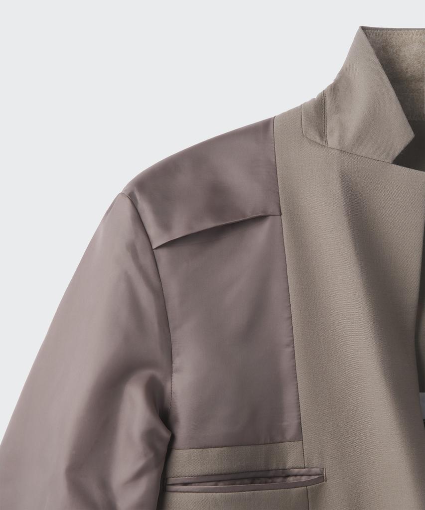 Musinsa Standard Basic Wool Blazer [Dusty Beige]