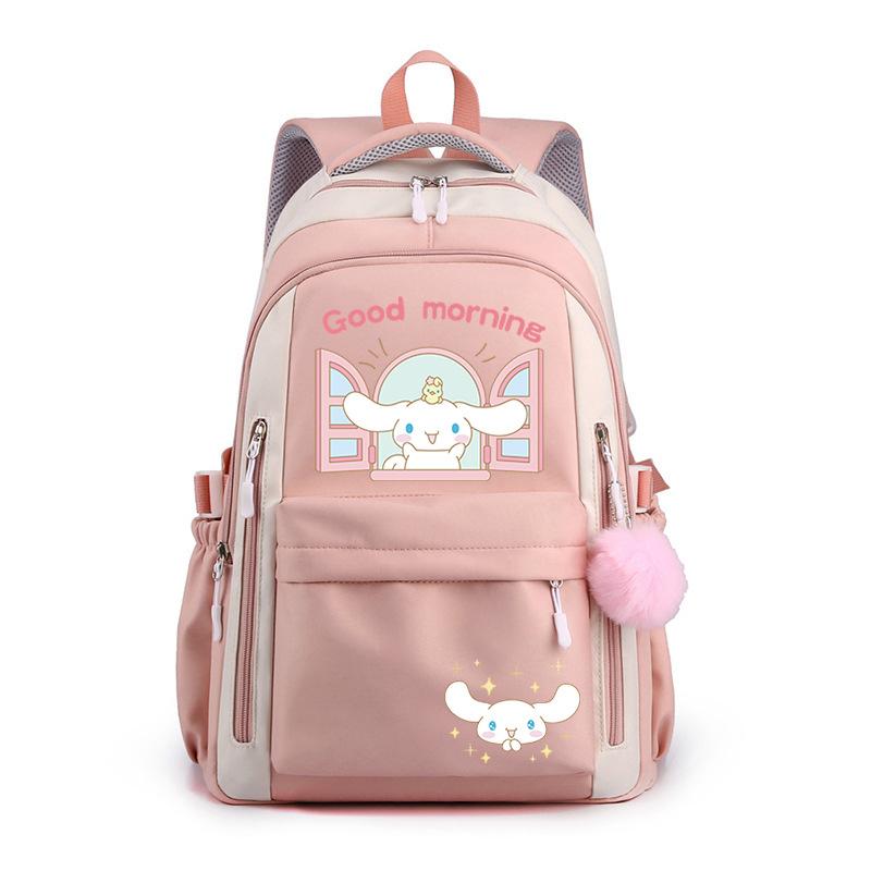 Mignon Xiaoqing Dessin Animé Chiot Périphérique Impression Sac d'École pour Enfants, Sac à Dos de Loisirs pour Élèves du Primaire et du Secondaire