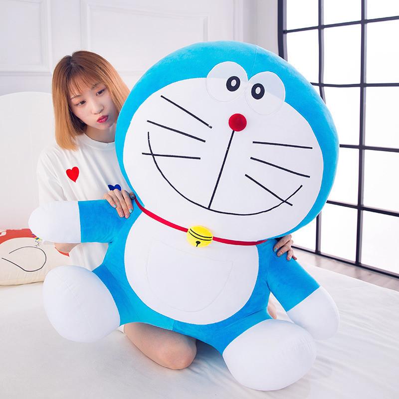 Doraemon Plush Toy Cartoon Stuffed Doll With Pp Cotton Filling Cute Kids Gift