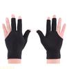 A1A2 Indoor Billiard Gloves Pool Left Right Hand Gloves Universal 3 Fingers Cue Gloves  Cue Sports Gloves for Adults