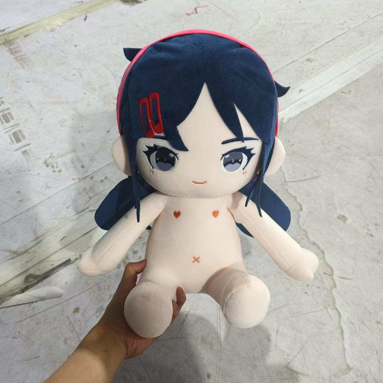 

40cm Anime Scissor Seven Plush Toys Killer Seven Stuffed Doll Cratoon Plushie Pillow Home Decoration Christmas Birthday Gifts