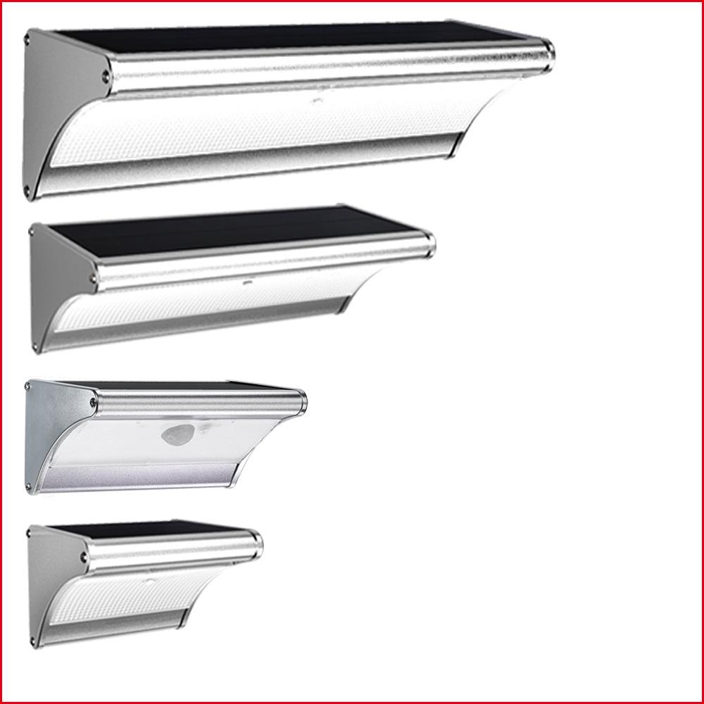 High Brightness LED Solar Outdoor Wall Light with Aluminum Alloy Shell
