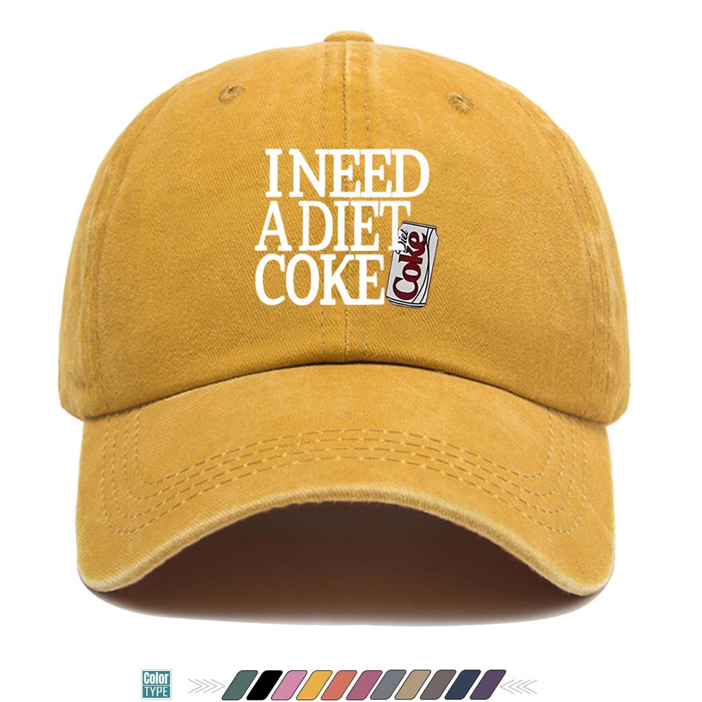 Pc Diet Coke Iconic Can Cap Unisex Adjustable Snapback Lightweight Breathable Suitable for for Outdoor Retro Vintage Styl