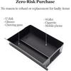 Jaronx Compatible With Tesla Model S/X Cubby Drawer, Center Console Organizer Storage Box Compatible With Tesla Model X/S Accessories (2012-  )