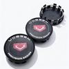 4 Stück VOSSEN Logo Emblem Radnabenkappen Außendurchmesser 54 mm 50 mm Radnabenkappen Staubschutz Ersatz Autozubehör