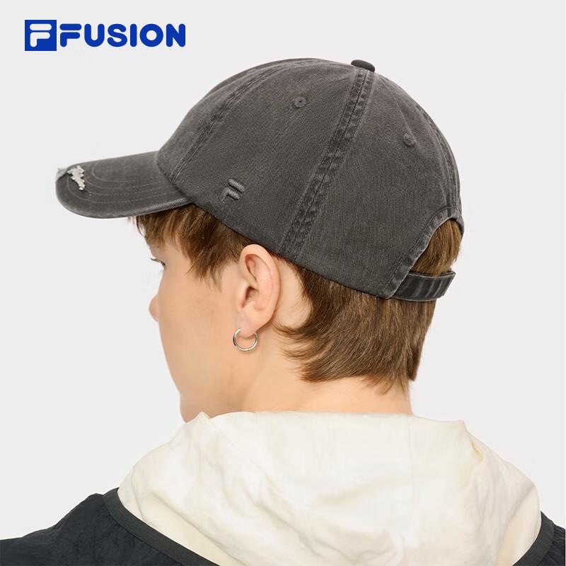 FILA FUSION Couple's Retro Distressed Baseball Cap
