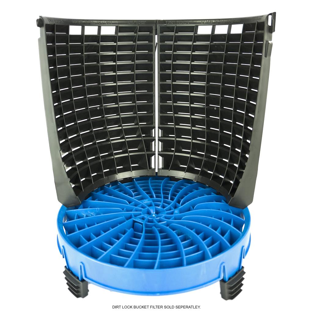 Detail Guardz Scrub Wall 180 Prevents Separates Sand and Black Attachment, Scratches, Stones, (DG-DL-SW180-BLK)