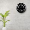 Wristwatch Style Wall Clock Black