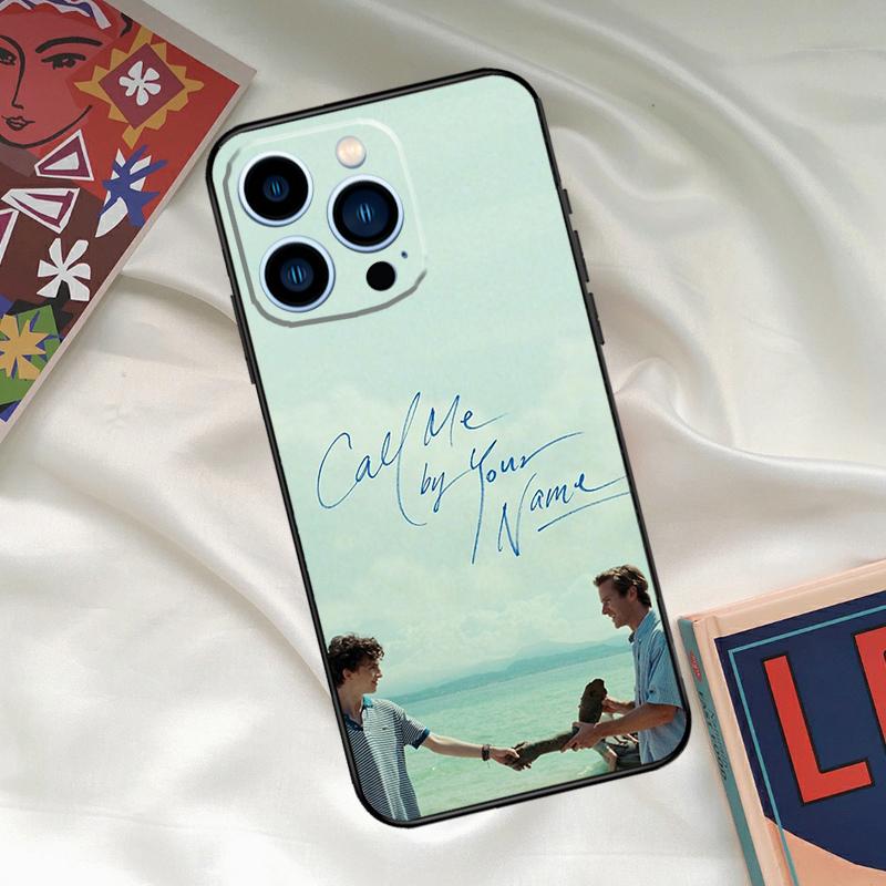 Call Me By Your Name Elios Faces Phone Case For iPhone 16 15 14 13 12 11 17 Pro Max 15 16 Plus 12 Mini 16e 17 Air Funda Cover