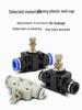 Adjustable Airflow Throttle Valve with Quick Connect (LSA 4/6/8/10mm)