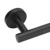 30cm Stainless Steel Black Brushed Single Towel Bar Rack Holder Bathroom Storage Organizer