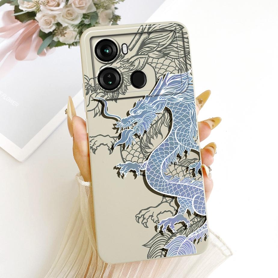 For Itel P40 Plus Case P683L Luxury Candy Painted Cover Soft TPU Matte Phone Case For Itel P40 P 40 ItelP40 P40+ Back Cover Bags