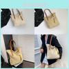 Stylish Large Capacity Woven Straw Tote Bag For Women Perfect For Spring Fashion