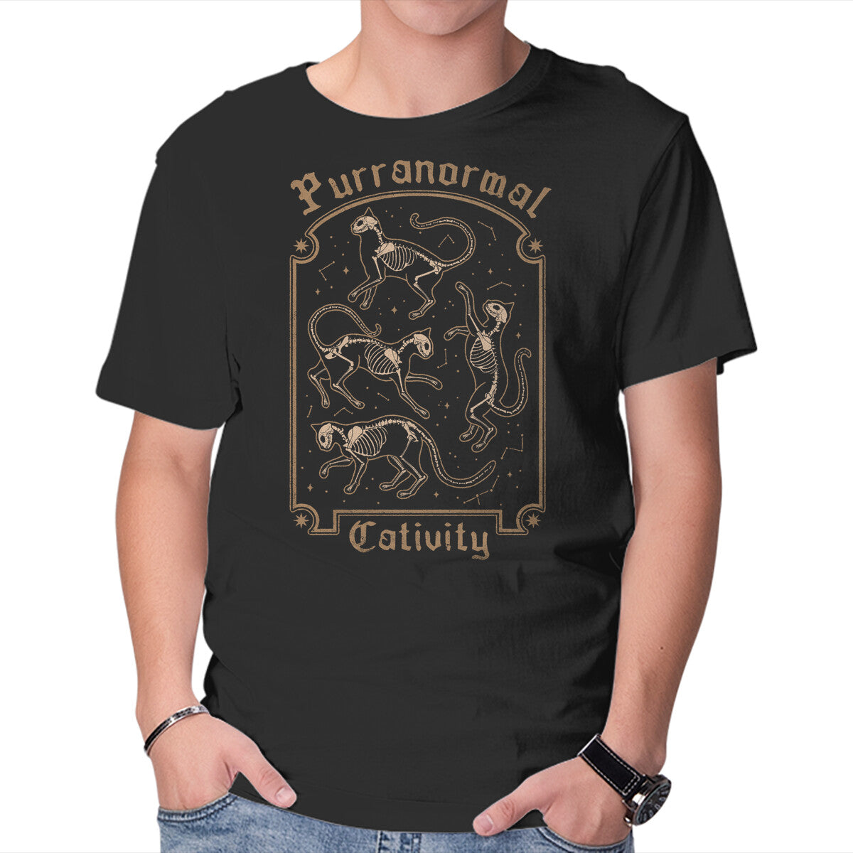 Unisex Crew Neck T-Shirt Purranormal Activity Graphic Short Sleeve Casual Tee XXXXL