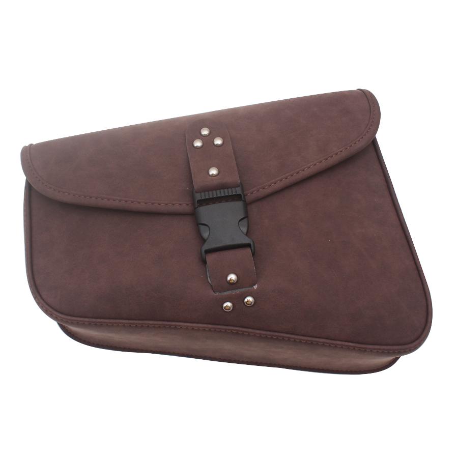Motorcycle Swingarm Bag Side Saddlebag Universal Fit for Honda Yamaha Suzuki Harley Sportster