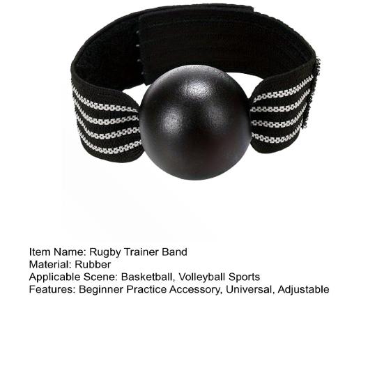 American Football Catching Trainer Band Rugby Catching Receiver Trainers Volleyball Football Receiving Training Hand Strap Beginner Practice